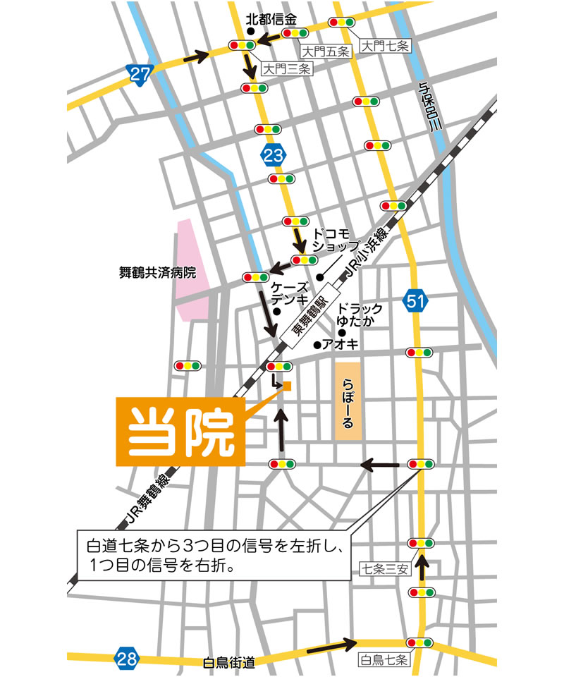 周辺エリアマップ
